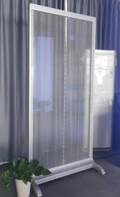 صفحه نمایش LED متحرک پوستر 1920 هرتزی P2.6 میلی متری شفاف