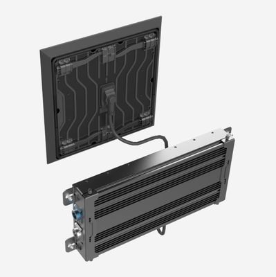 کابینت آلومینیومی 1x1 متری صفحه نمایش LED ضد آب 10000nits سبک وزن